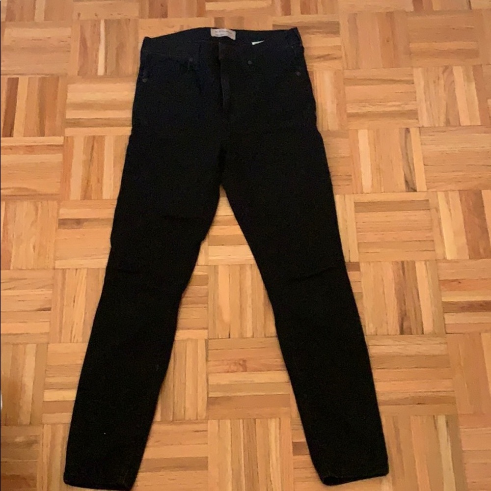 Black high waisted BCBG jeans
